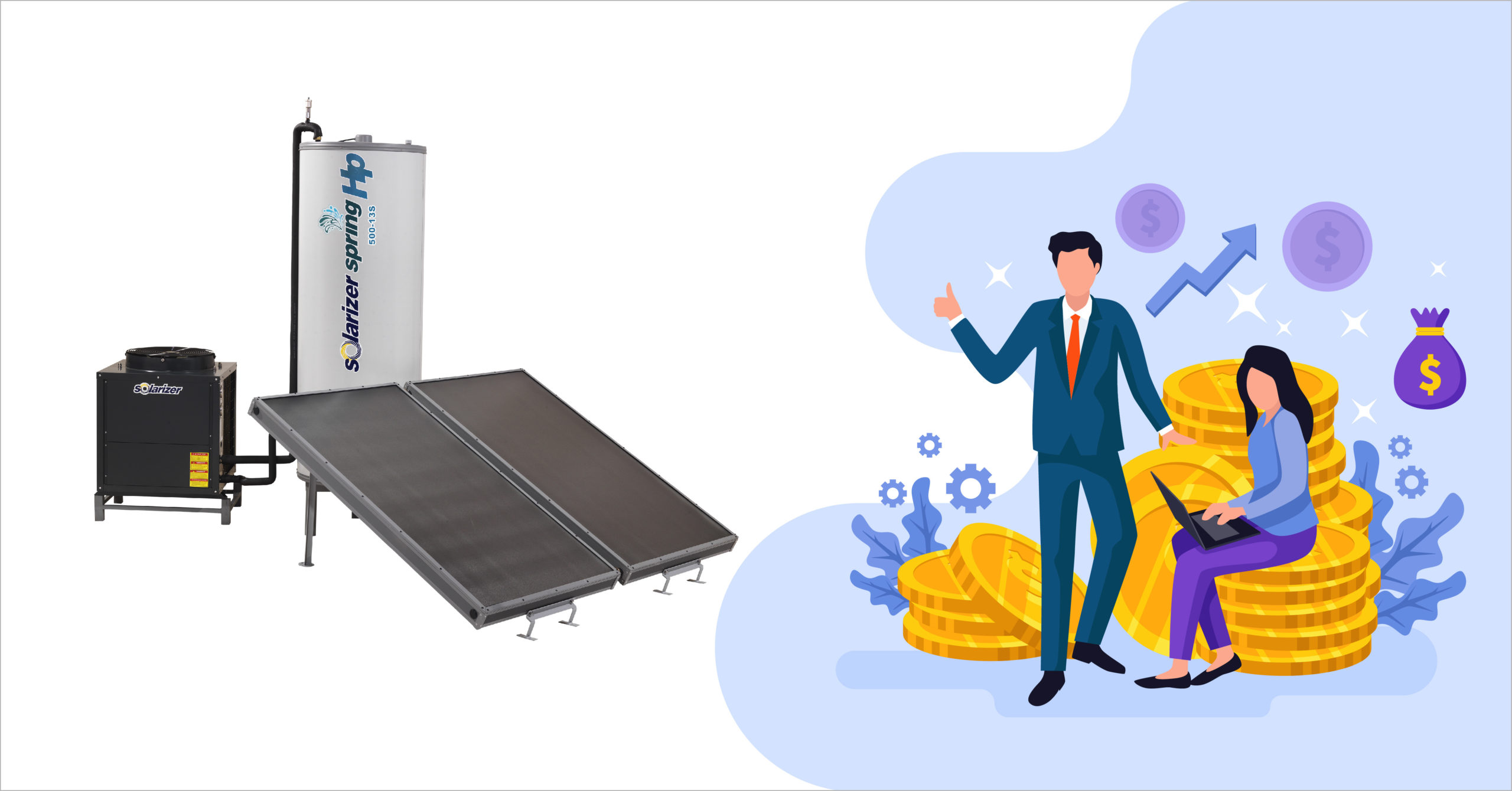 commercial solar water heater